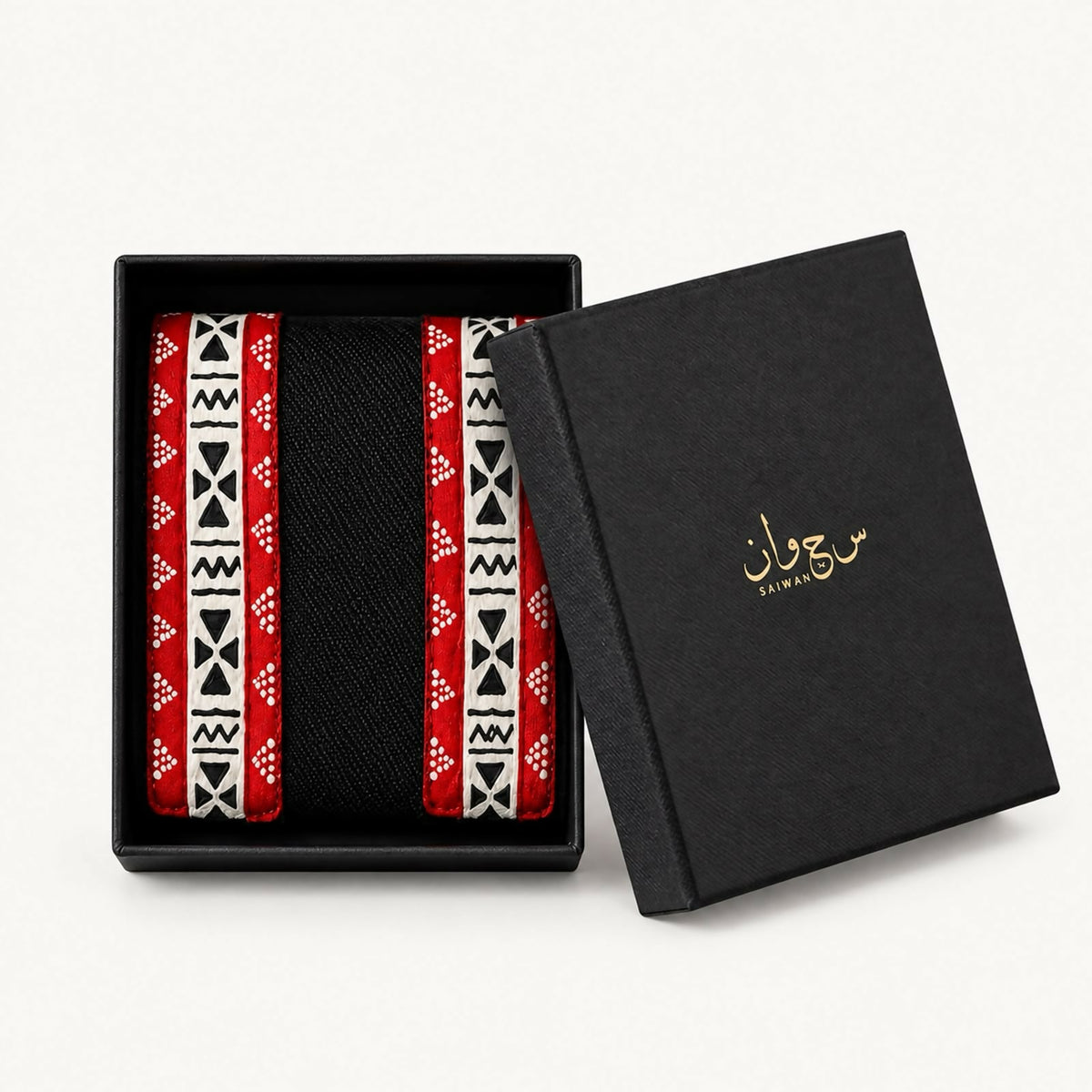 Hand-Painted Leather Wallet
