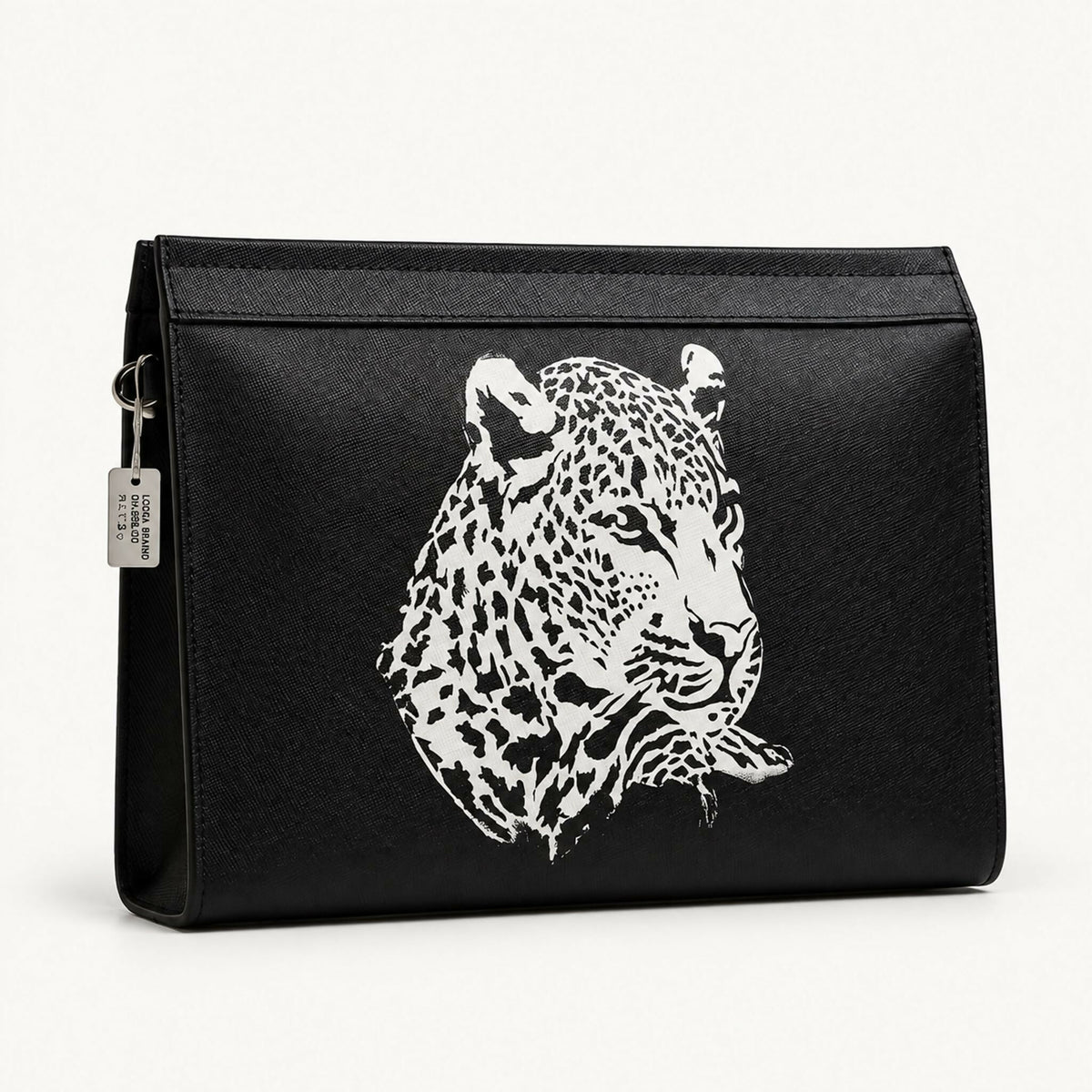 Hand-Painted Leather Bag