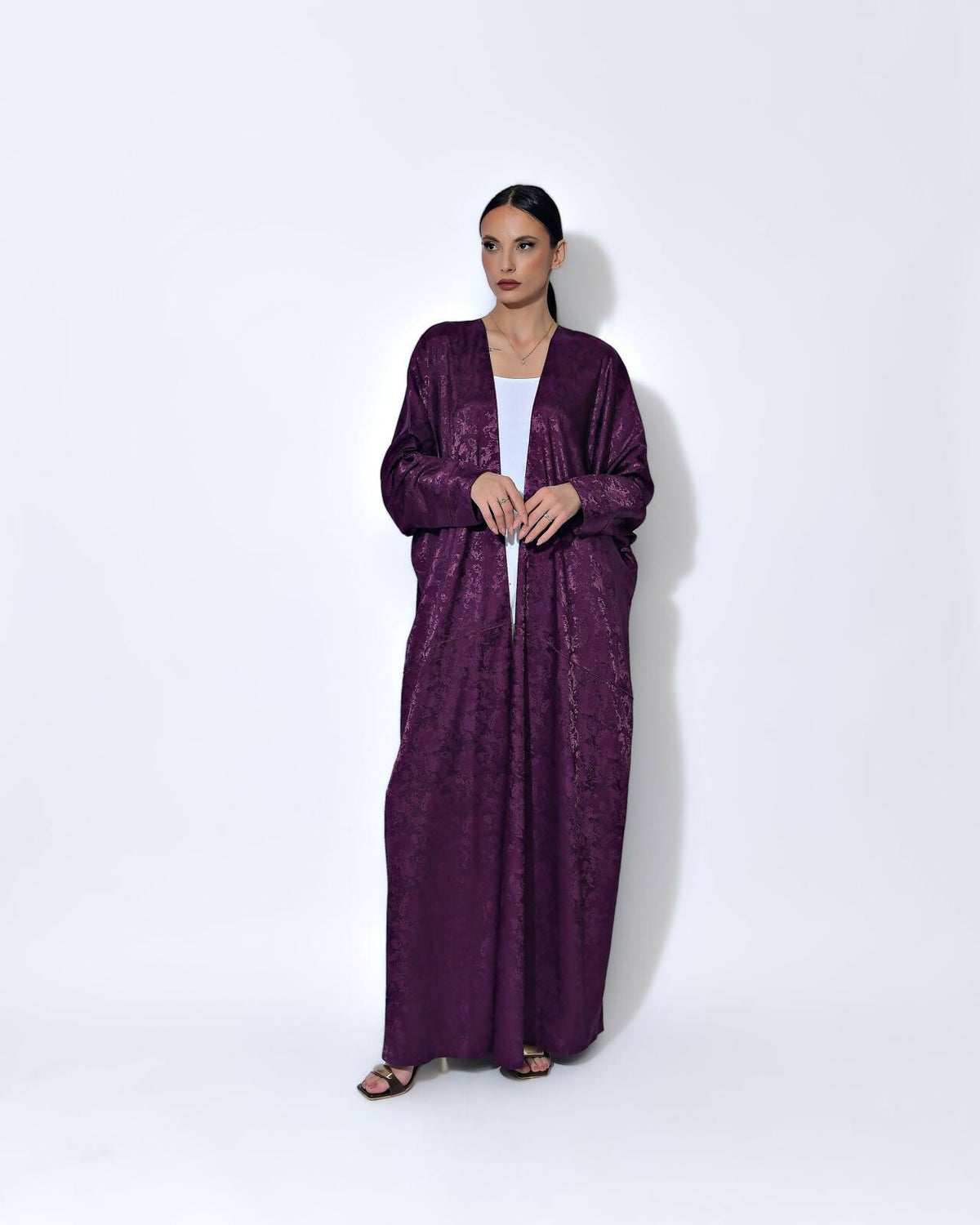 Shantoon Abaya Maroon