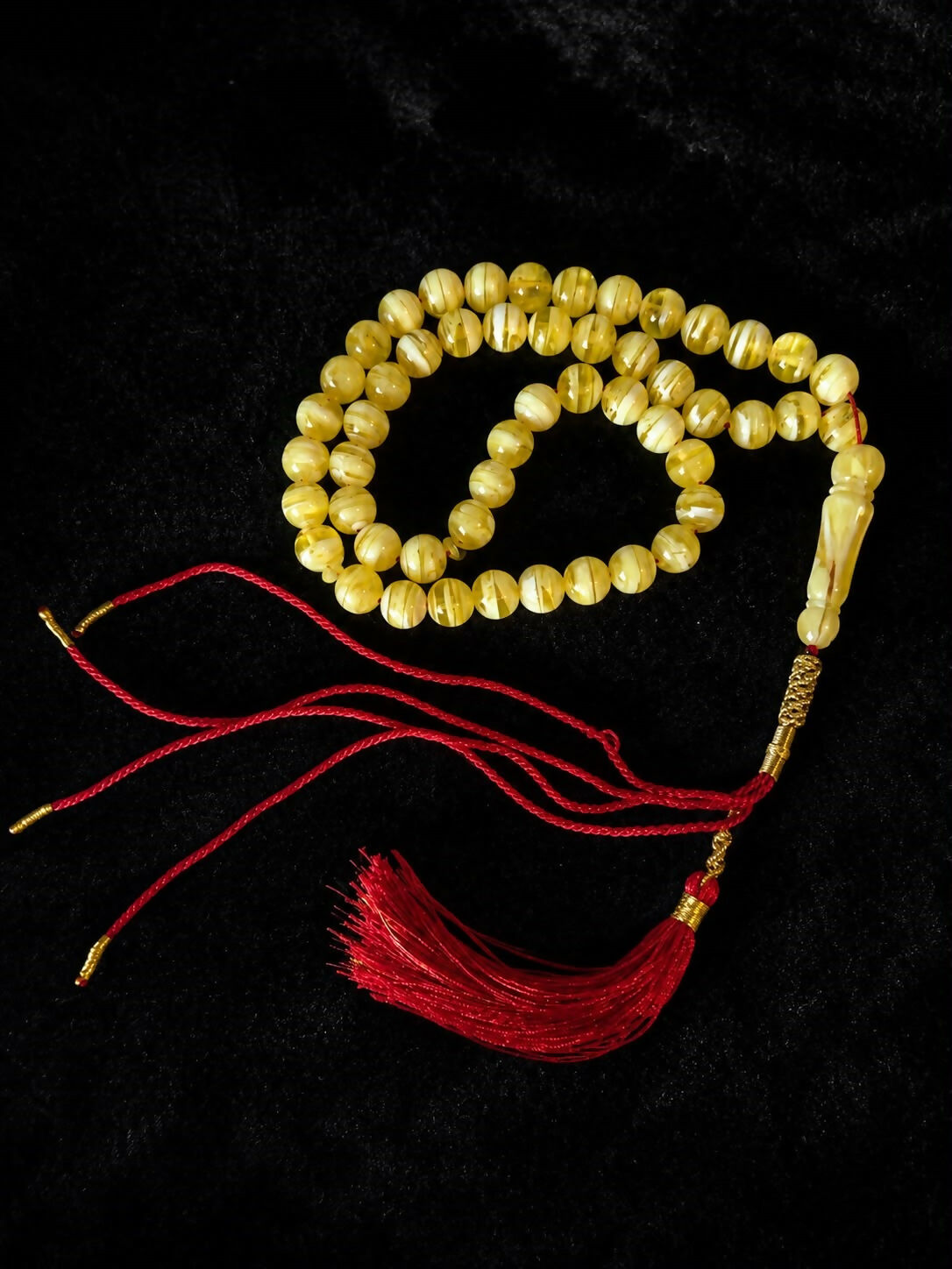 masbah yellow Bead Count (57)