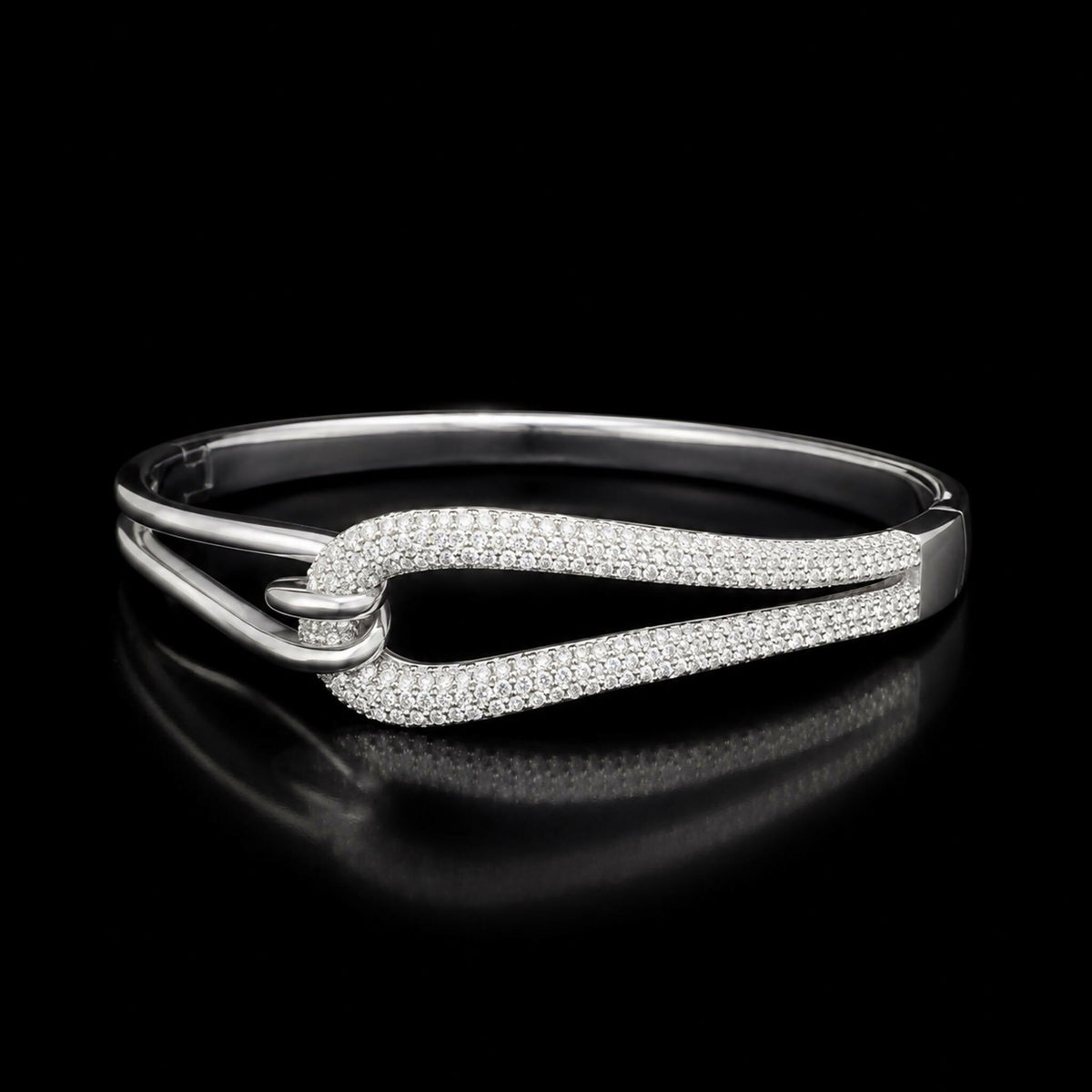  Studded stainless steel bracelet