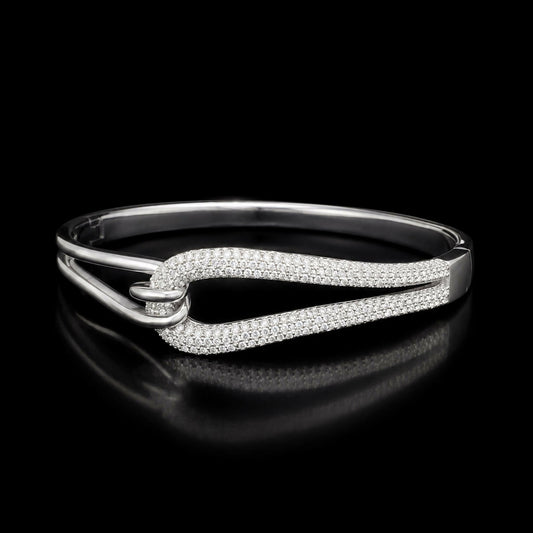  Studded stainless steel bracelet