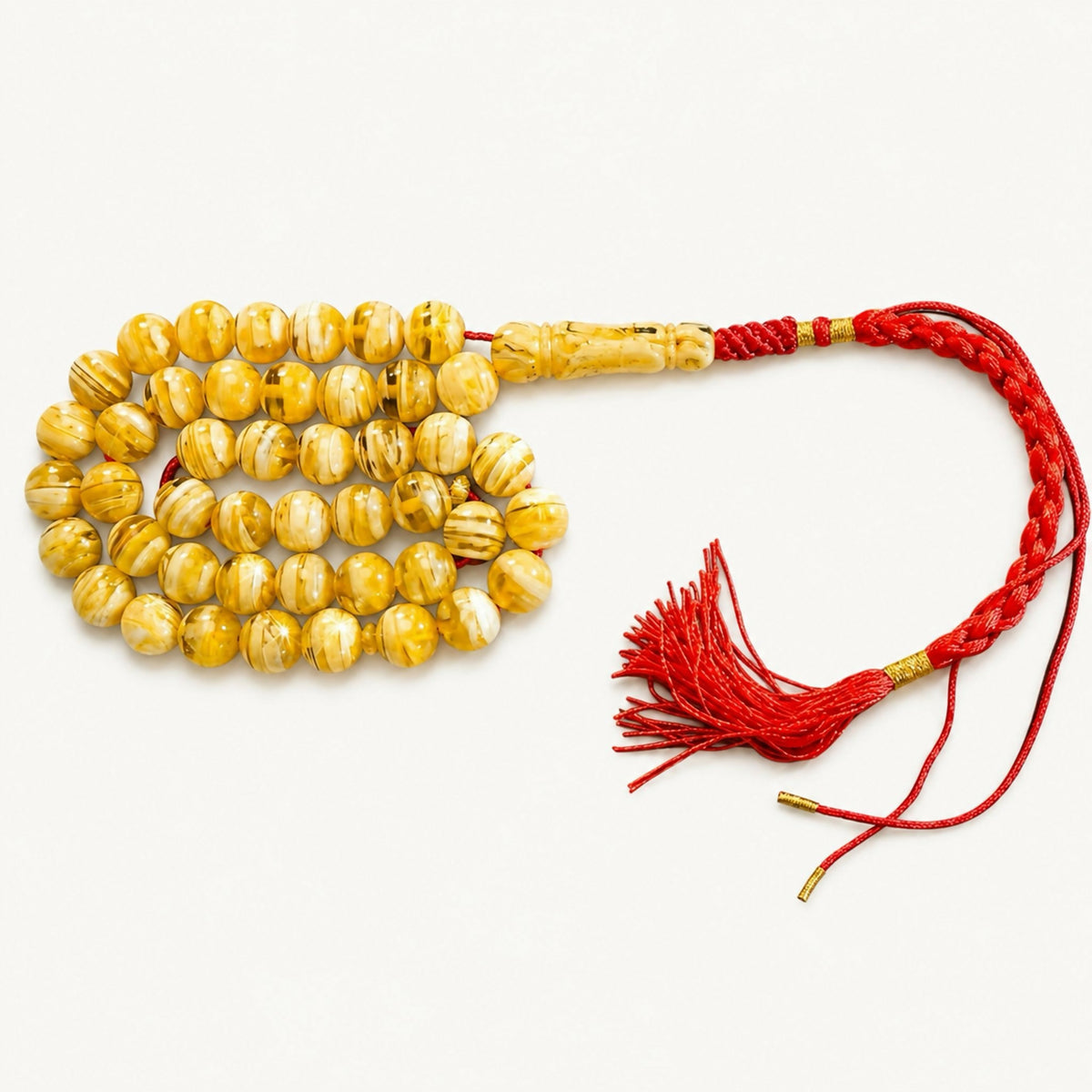 masbah red kalkush Bead Count (45)
