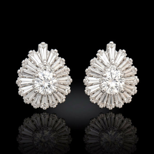 Studded earrings