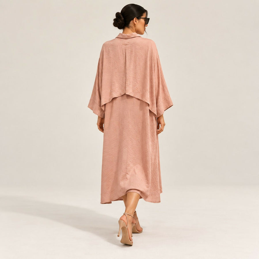 Pink Shirt Dress