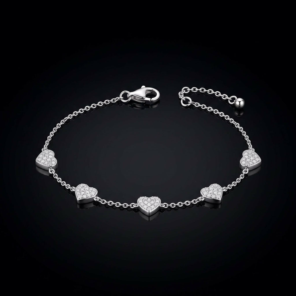 Delicate studded bracelet