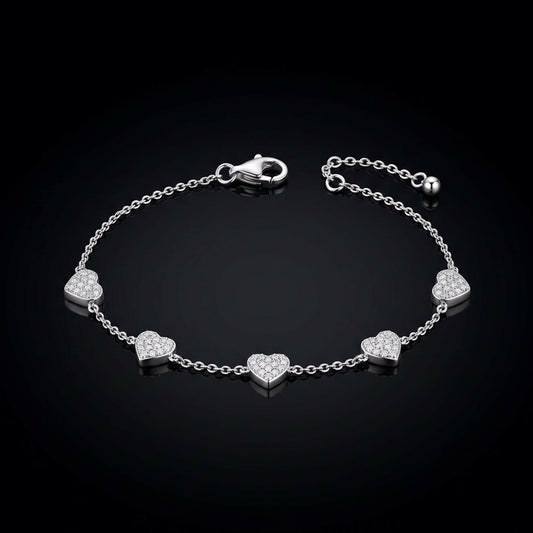 Delicate studded bracelet