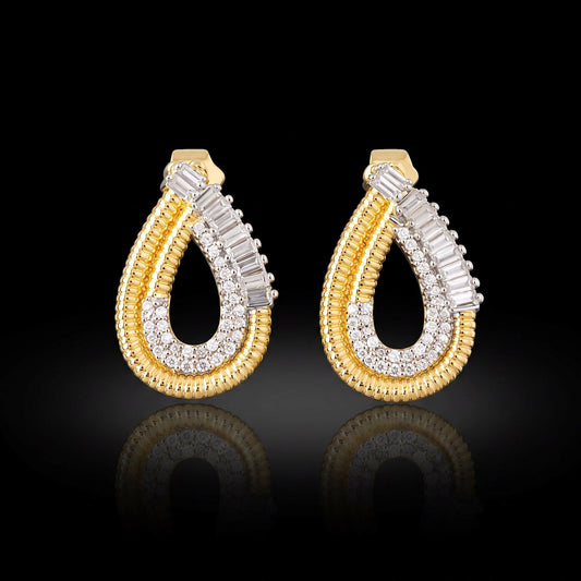 Studded earrings