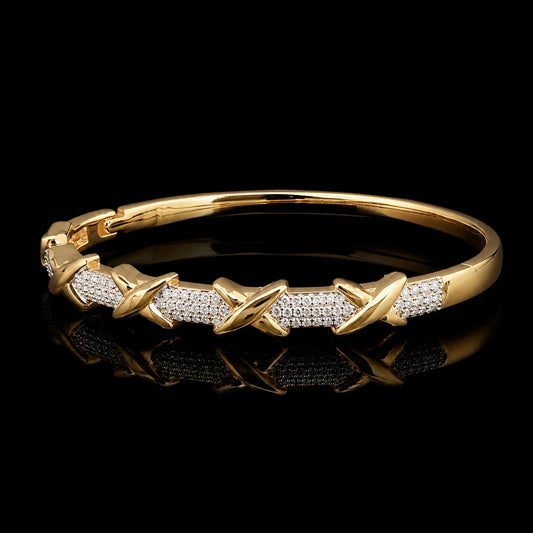 Studded stainless steel bracelet
