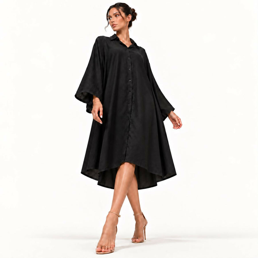 Black Shirt Dress