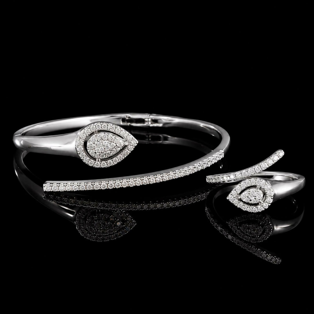 Intricately designed stainless steelbracelet