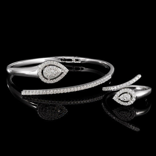 Intricately designed stainless steelbracelet