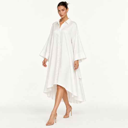 White Shirt Dress