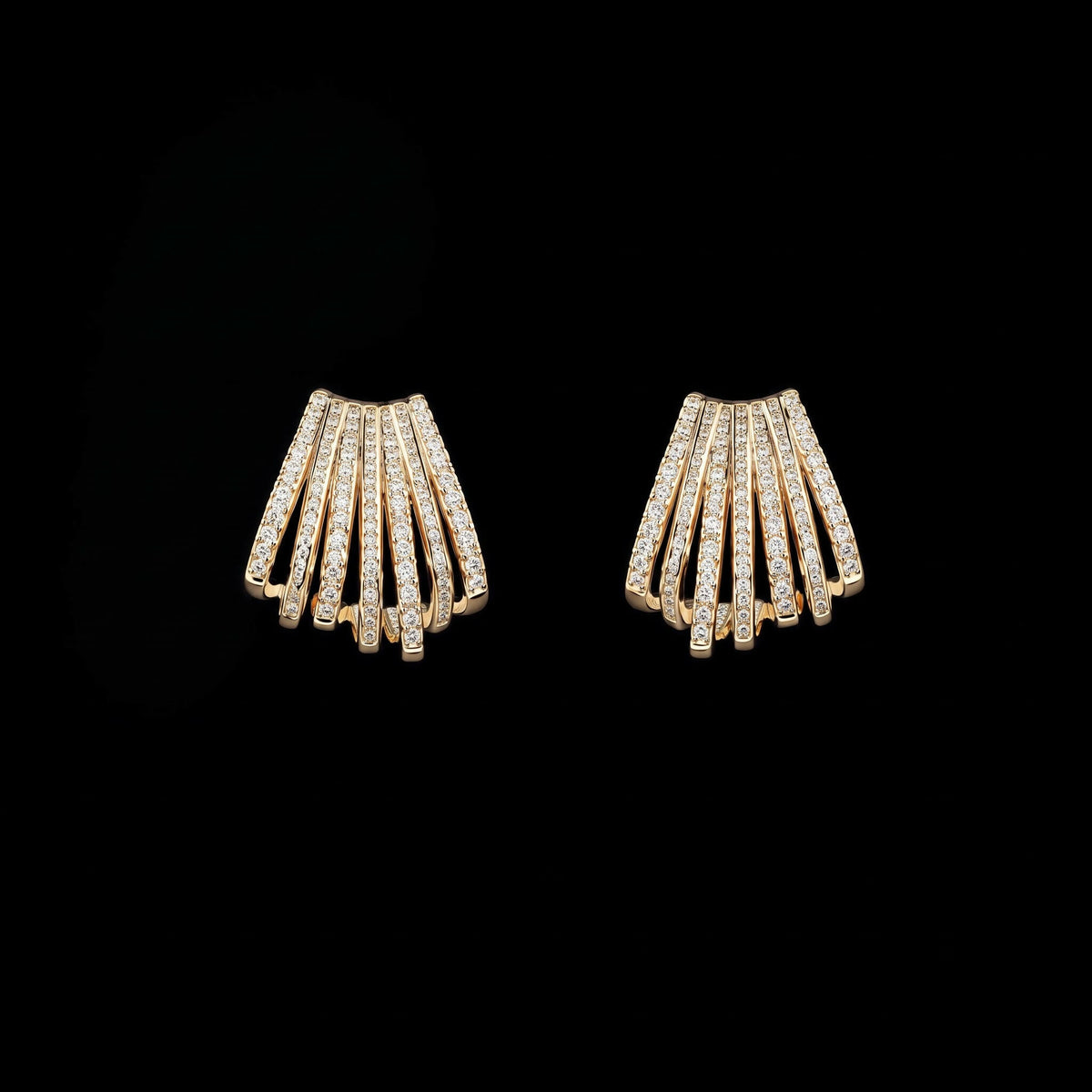 Studded earrings