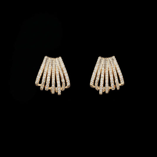 Studded earrings