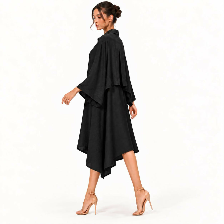 Black Shirt Dress