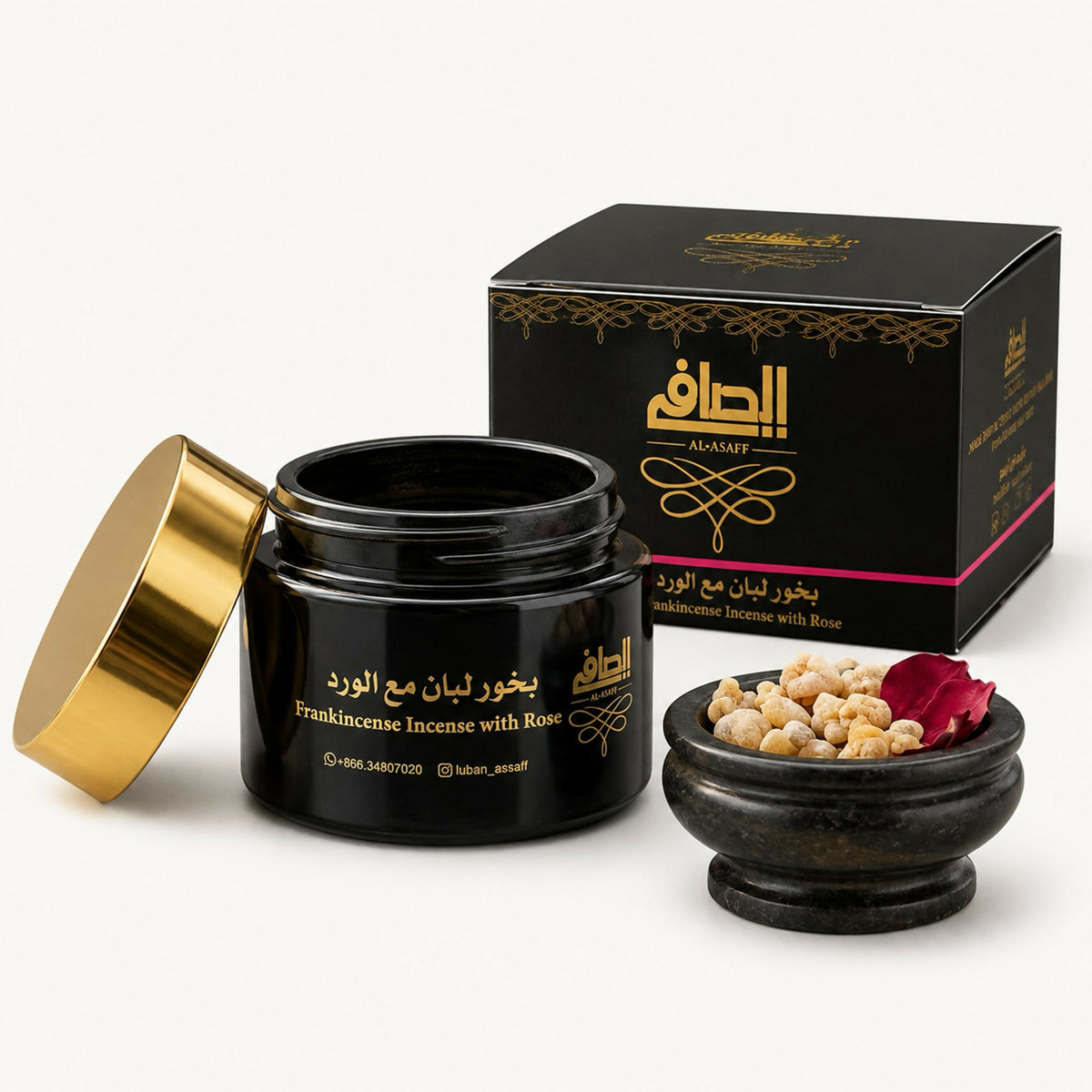 Rose Frankincense Incense