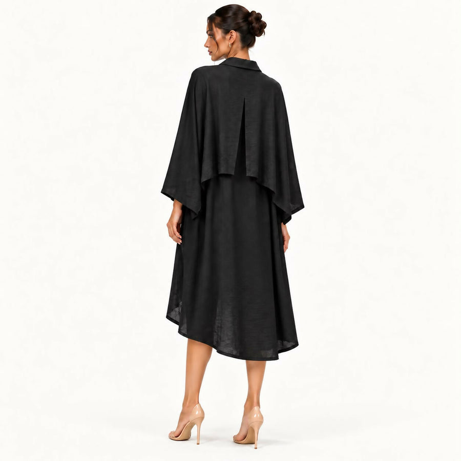 Black Shirt Dress