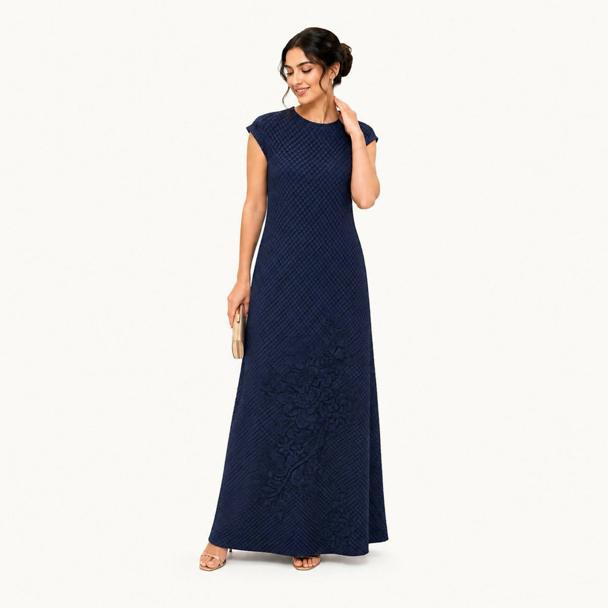 Dress with flower