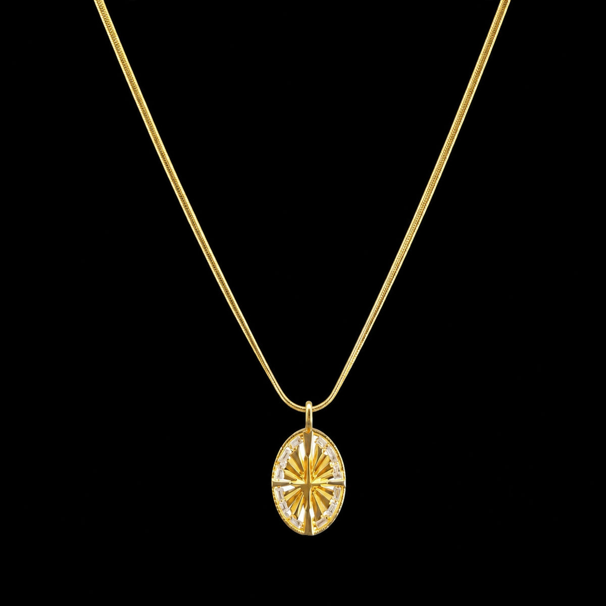 Intricately designed necklace
