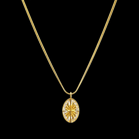 Intricately designed necklace
