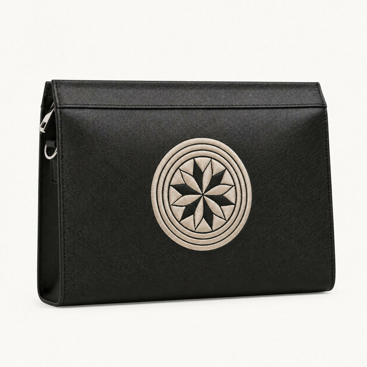 Leather Bag Printed with Custom Leather Artwork