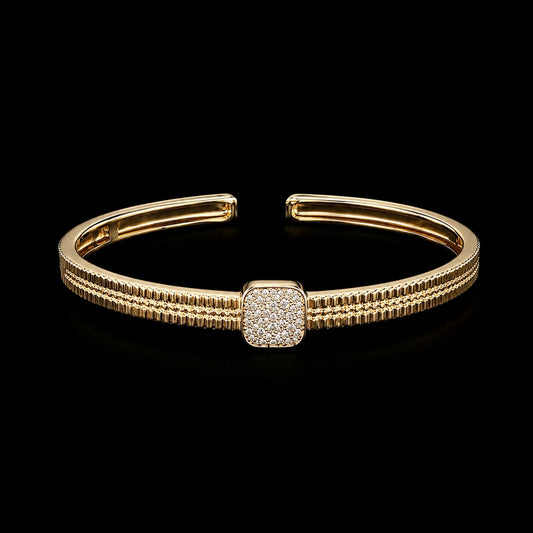 Studded stainless steel bracelet