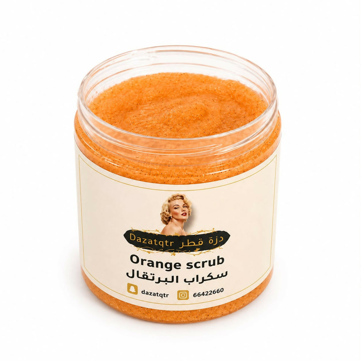 Orange Scrub