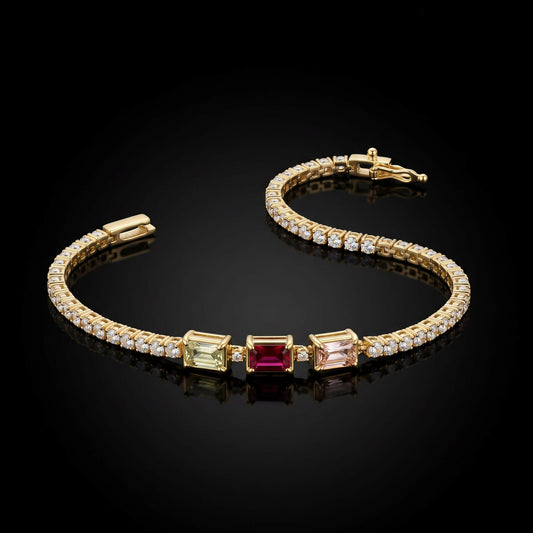 Delicate studded bracelet